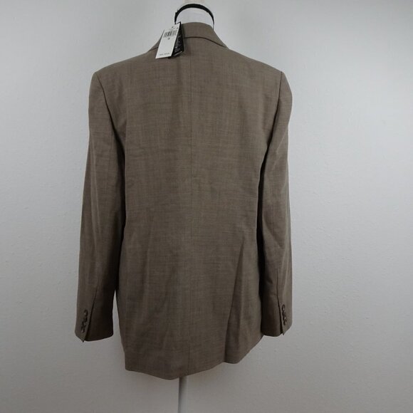 Ralph Lauren Blazer Women's Size 16 Brown Wool Blend Career Professional - Picture 3 of 8